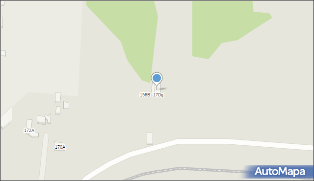 Warszawa, Arkuszowa, 158A, mapa Warszawy