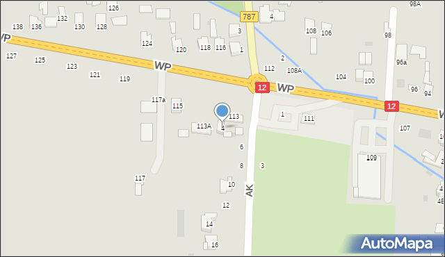 Zwoleń, Armii Krajowej, 4, mapa Zwoleń