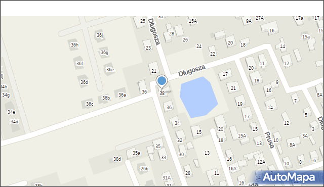 Kleosin, Asnyka Adama, 38, mapa Kleosin