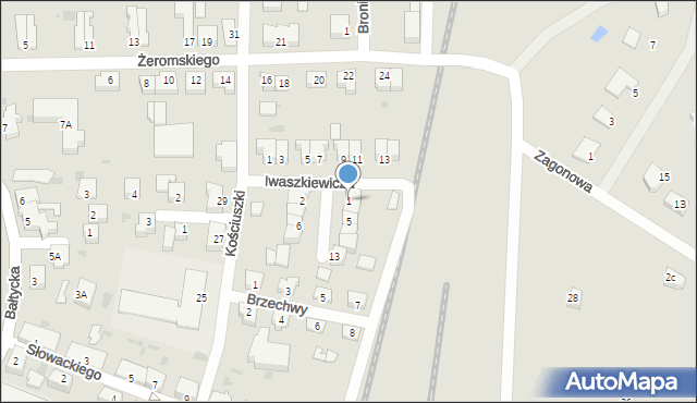 Nowy Dwór Gdański, Asnyka Adama, 1, mapa Nowy Dwór Gdański