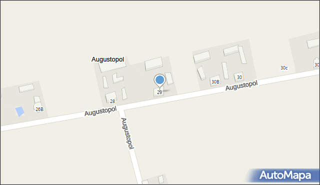 Augustopol, Augustopol, 29, mapa Augustopol