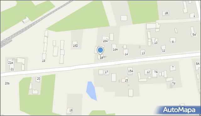 Augustów, Augustów, 16A, mapa Augustów