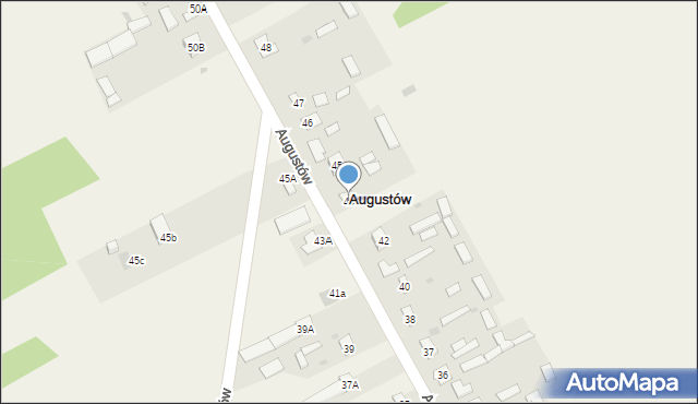 Augustów, Augustów, 44, mapa Augustów