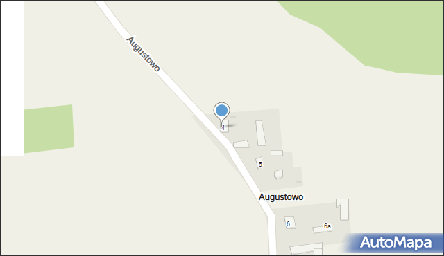 Augustowo, Augustowo, 4, mapa Augustowo