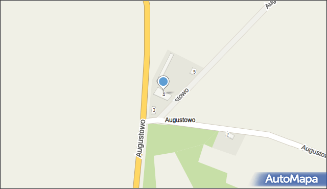 Augustowo, Augustowo, 4, mapa Augustowo