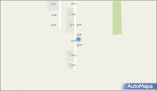 Augustowo, Augustowo, 397T, mapa Augustowo