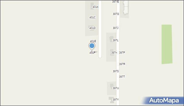 Augustowo, Augustowo, 401F, mapa Augustowo