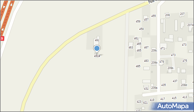 Augustowo, Augustowo, 491a, mapa Augustowo