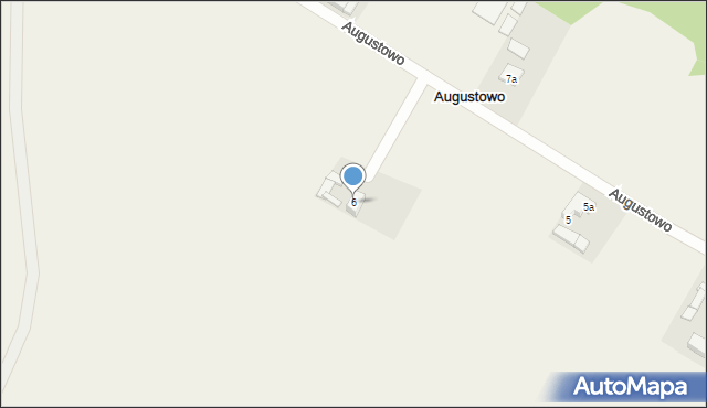 Augustowo, Augustowo, 6, mapa Augustowo