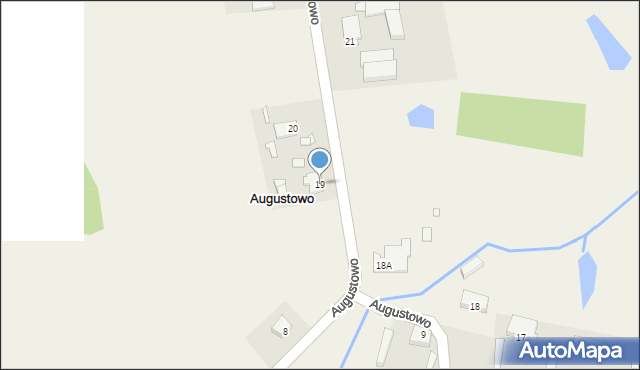 Augustowo, Augustowo, 19, mapa Augustowo