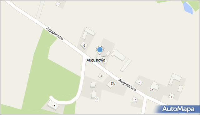 Augustowo, Augustowo, 2a, mapa Augustowo