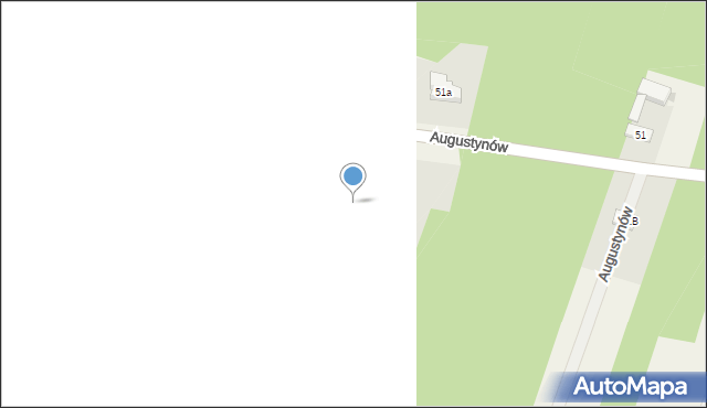 Augustynów, Augustynów, 52b, mapa Augustynów