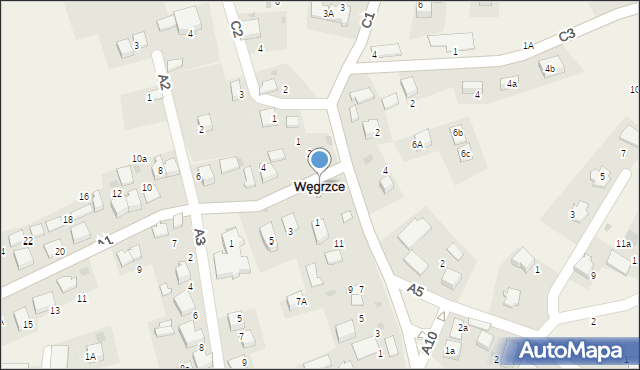 Węgrzce, B6, 6, mapa Węgrzce