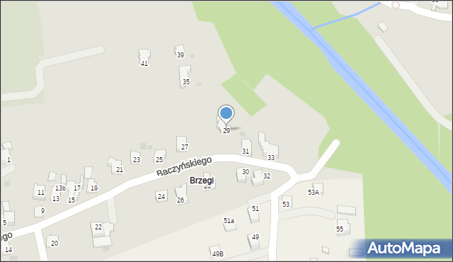 Andrychów, Baczyńskiego Krzysztofa Kamila, 29, mapa Andrychów