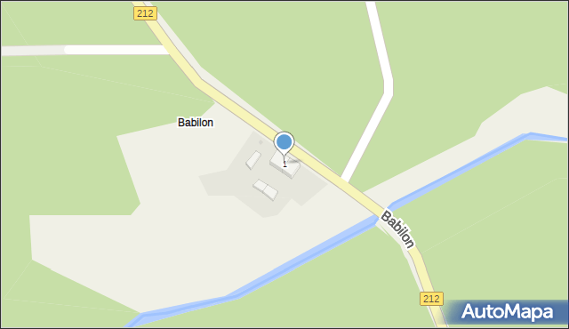 Babilon, Babilon, 1, mapa Babilon
