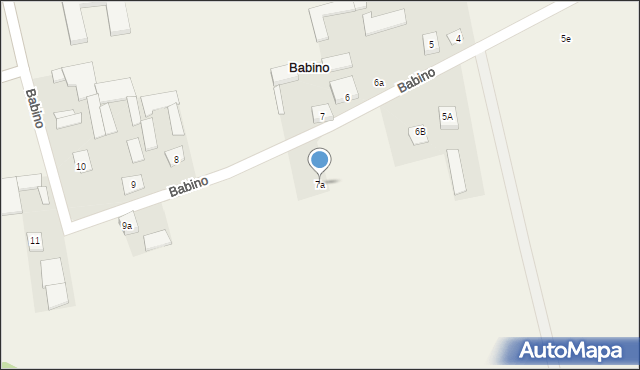 Babino, Babino, 7a, mapa Babino