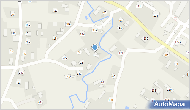 Bachlawa, Bachlawa, 21, mapa Bachlawa