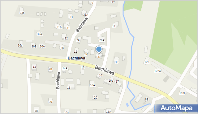 Bachlawa, Bachlawa, 37, mapa Bachlawa