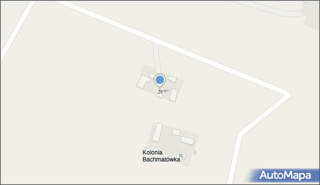 Bachmatówka, Bachmatówka, 29, mapa Bachmatówka