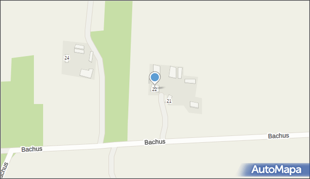 Bachus, Bachus, 22, mapa Bachus