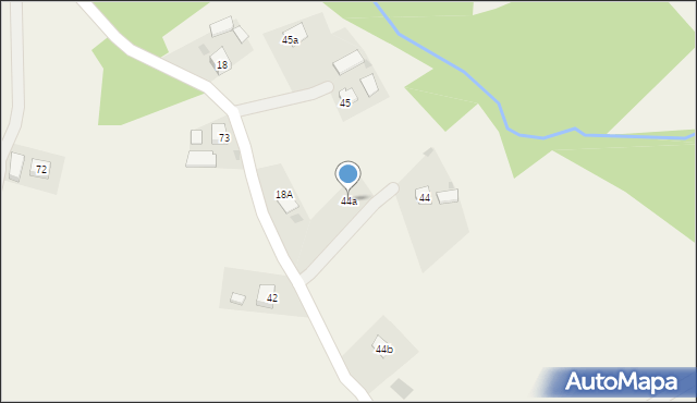 Bączałka, Bączałka, 44a, mapa Bączałka