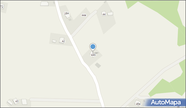 Bączałka, Bączałka, 44b, mapa Bączałka