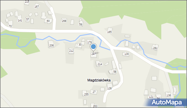 Baczyn, Baczyn, 247, mapa Baczyn