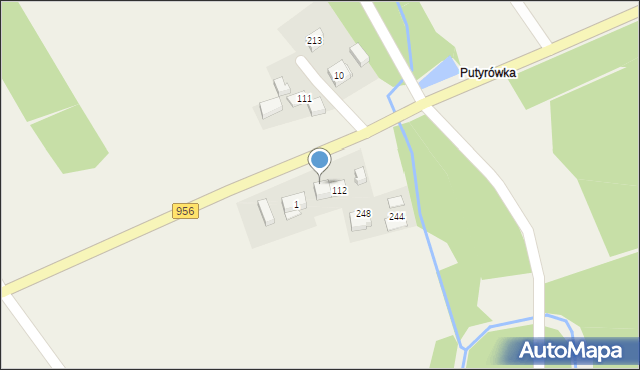 Baczyn, Baczyn, 265, mapa Baczyn