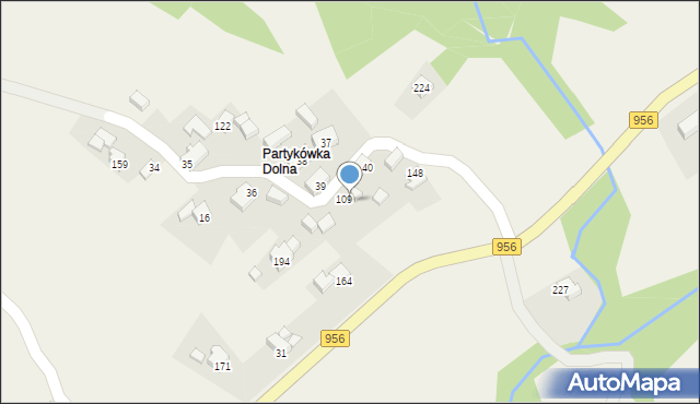 Baczyn, Baczyn, 274, mapa Baczyn