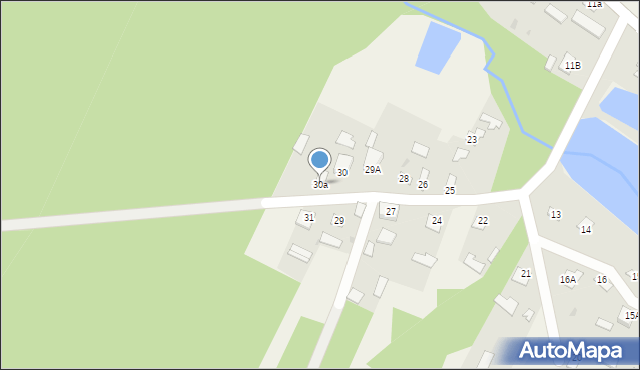 Baczyna, Baczyna, 30a, mapa Baczyna