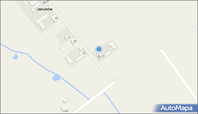 Bądków, Bądków, 24, mapa Bądków