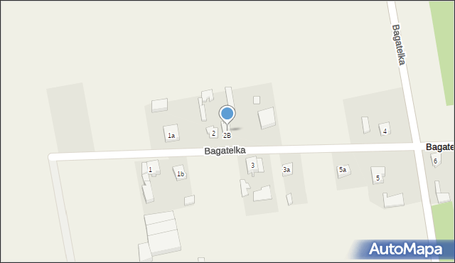 Bagatelka, Bagatelka, 2a, mapa Bagatelka