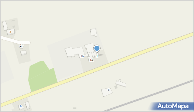 Bagicz, Bagicz, 1, mapa Bagicz