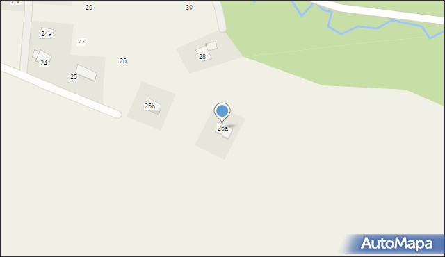 Bagieniec, Bagieniec, 26a, mapa Bagieniec