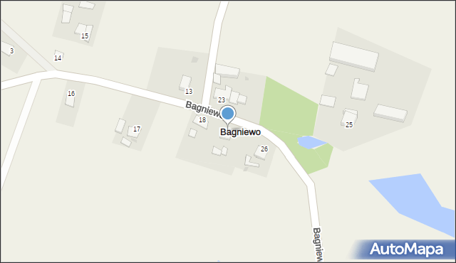 Bagniewo, Bagniewo, 22, mapa Bagniewo