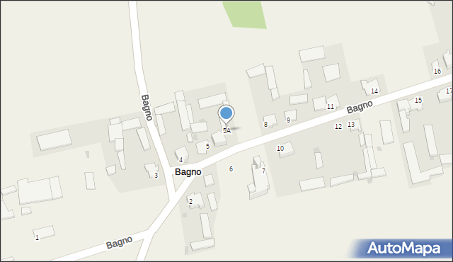 Bagno, Bagno, 5A, mapa Bagno