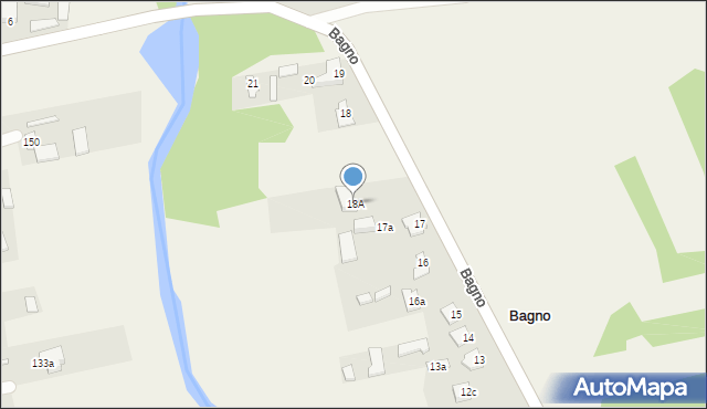 Bagno, Bagno, 18A, mapa Bagno