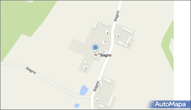 Bagno, Bagno, 6a, mapa Bagno