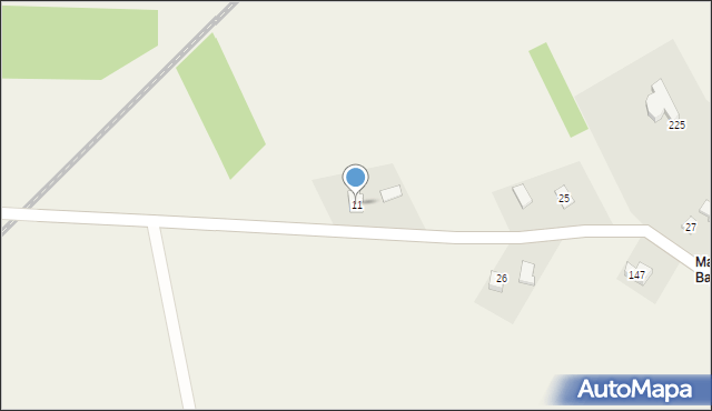 Bajdy, Bajdy, 11, mapa Bajdy