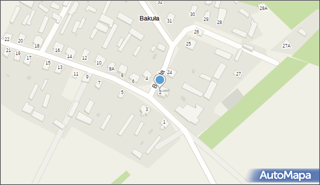 Bakuła, Bakuła, 2, mapa Bakuła