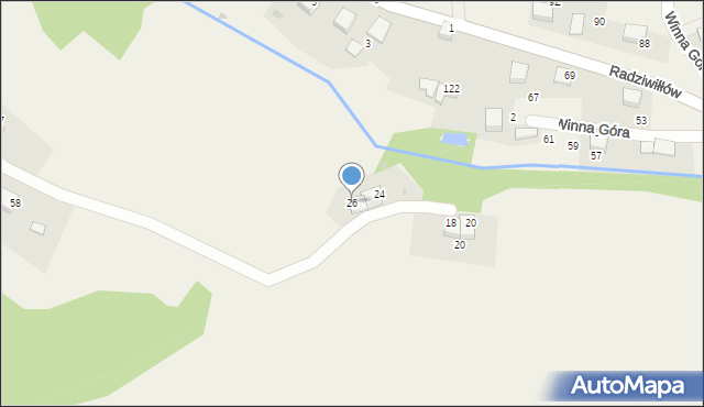 Balice, Balice, 26, mapa Balice