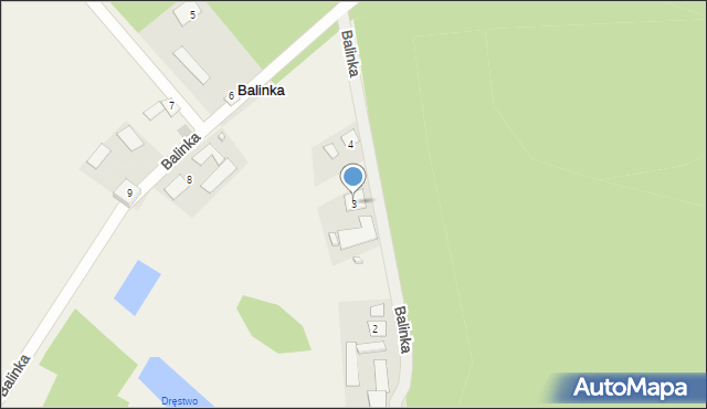 Balinka, Balinka, 3, mapa Balinka