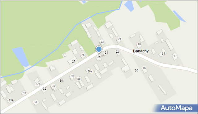 Banachy, Banachy, 25, mapa Banachy