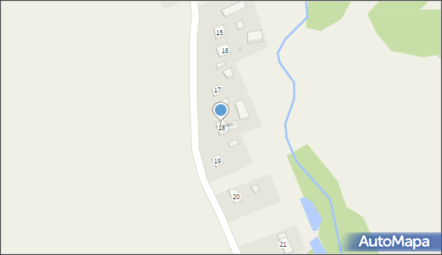 Bandrów Narodowy, Bandrów Narodowy, 18, mapa Bandrów Narodowy