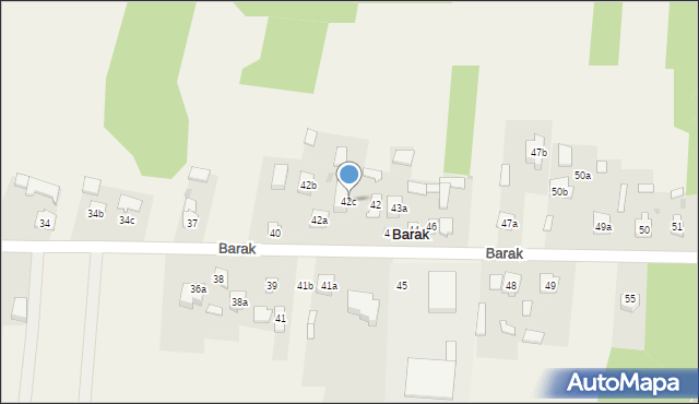 Barak, Barak, 42c, mapa Barak