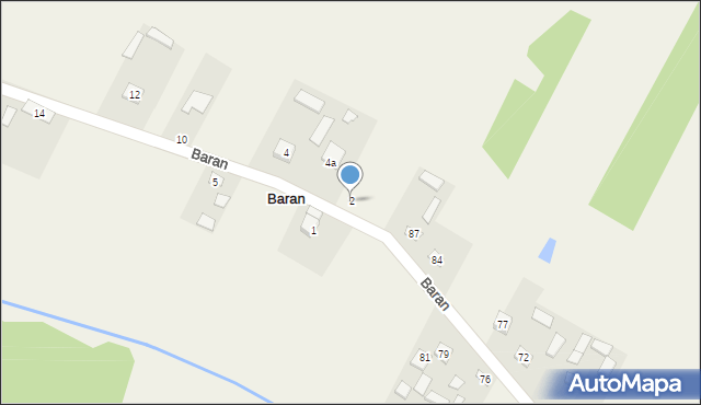 Baran, Baran, 2, mapa Baran