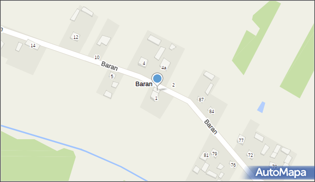 Baran, Baran, 3, mapa Baran