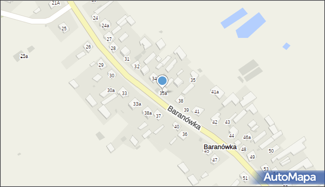 Baranówka, Baranówka, 35a, mapa Baranówka