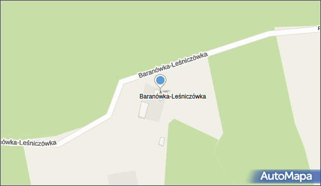 Baranówka-Leśniczówka, Baranówka-Leśniczówka, 6, mapa Baranówka-Leśniczówka