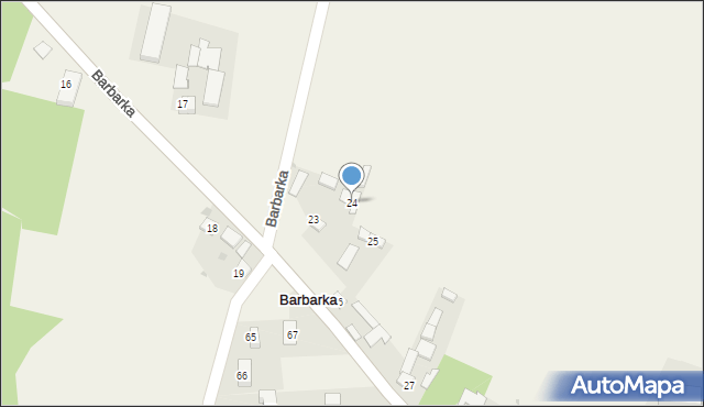 Barbarka, Barbarka, 24, mapa Barbarka
